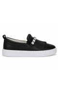 Lmouré Éclat Black Crystal Loafers