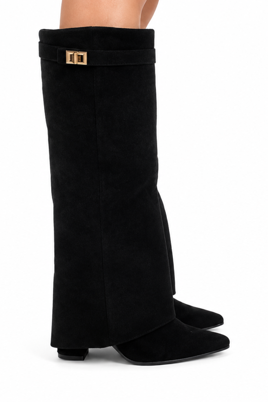 Lmouré Black Suede Boots