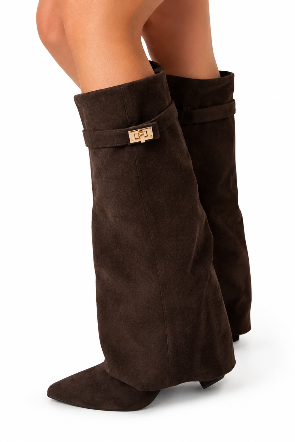 Lmouré Brown Suede Boots