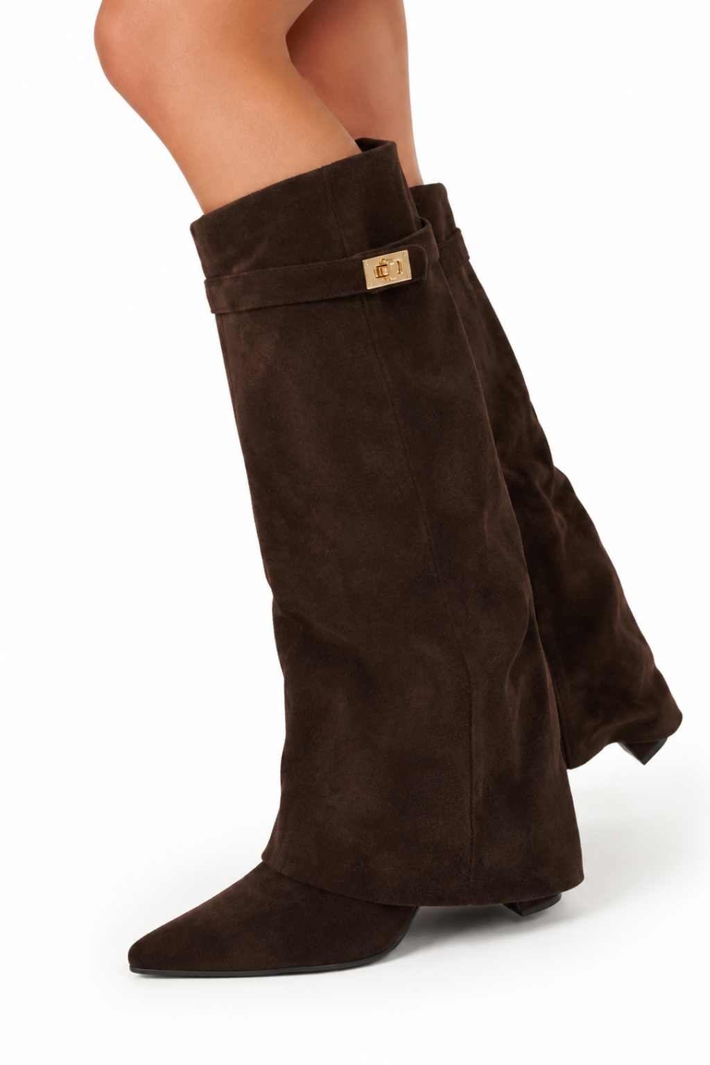 Lmouré Brown Suede Boots