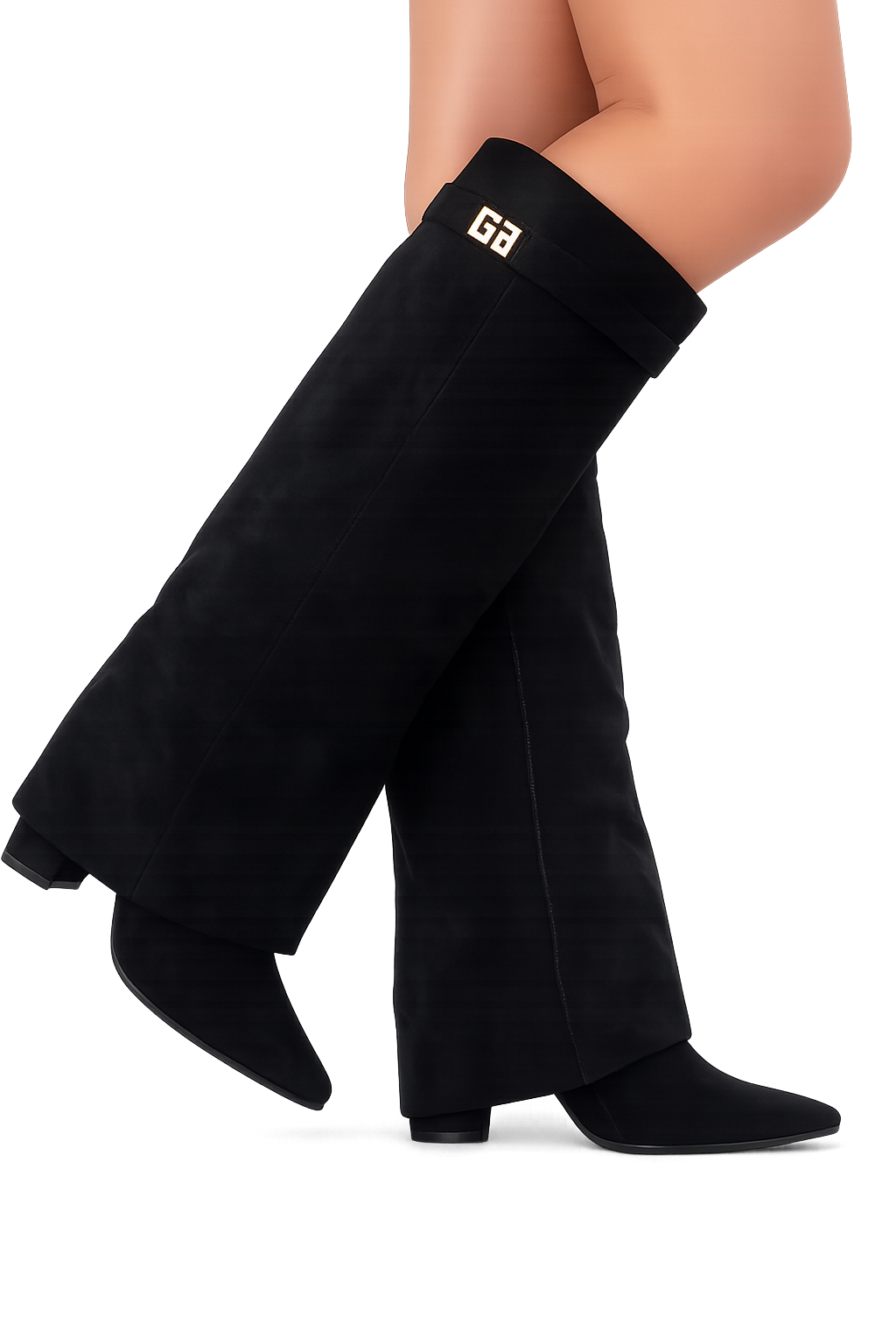 Lmouré Black Suede Boots