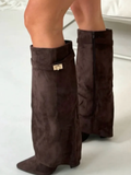 Lmouré Brown Suede Boots